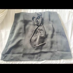 Satin skirt
